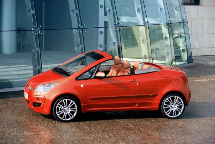 2005, Mitsubishi, Colt, Coupe, Cabriolet, Concept, Pininfarina HD Wallpaper Desktop Background