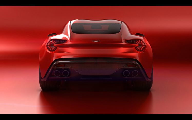 2016, Aston, Martin, Vanquish, Zagato, Concept HD Wallpaper Desktop Background