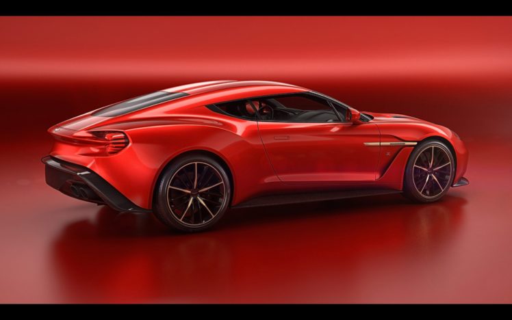 2016, Aston, Martin, Vanquish, Zagato, Concept HD Wallpaper Desktop Background