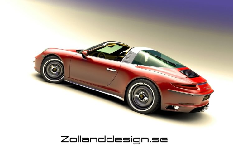 2016, Zolland, Design, Porsche, 991356, Retro, Tuning HD Wallpaper Desktop Background