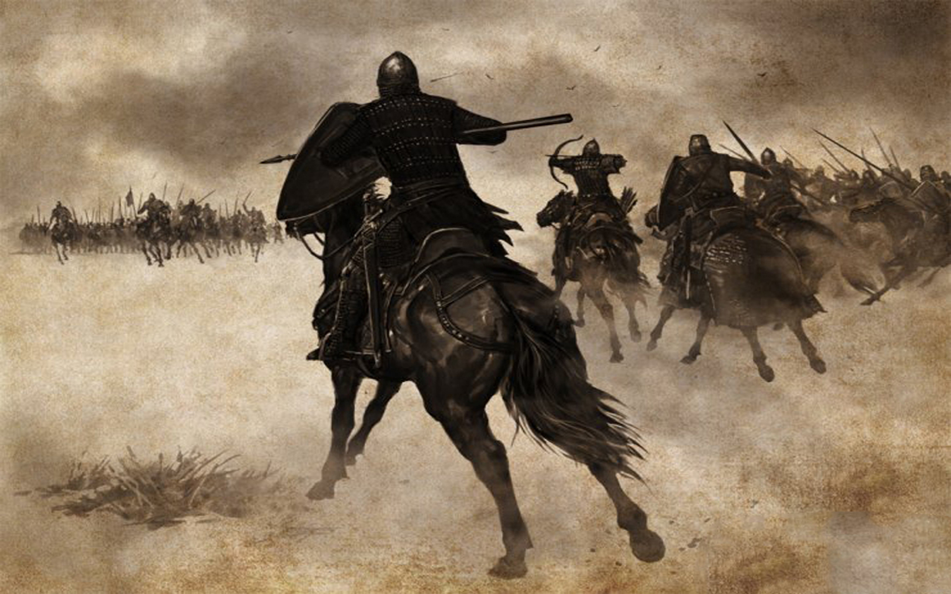 knights, Horses, Battles, Artwork Wallpaper