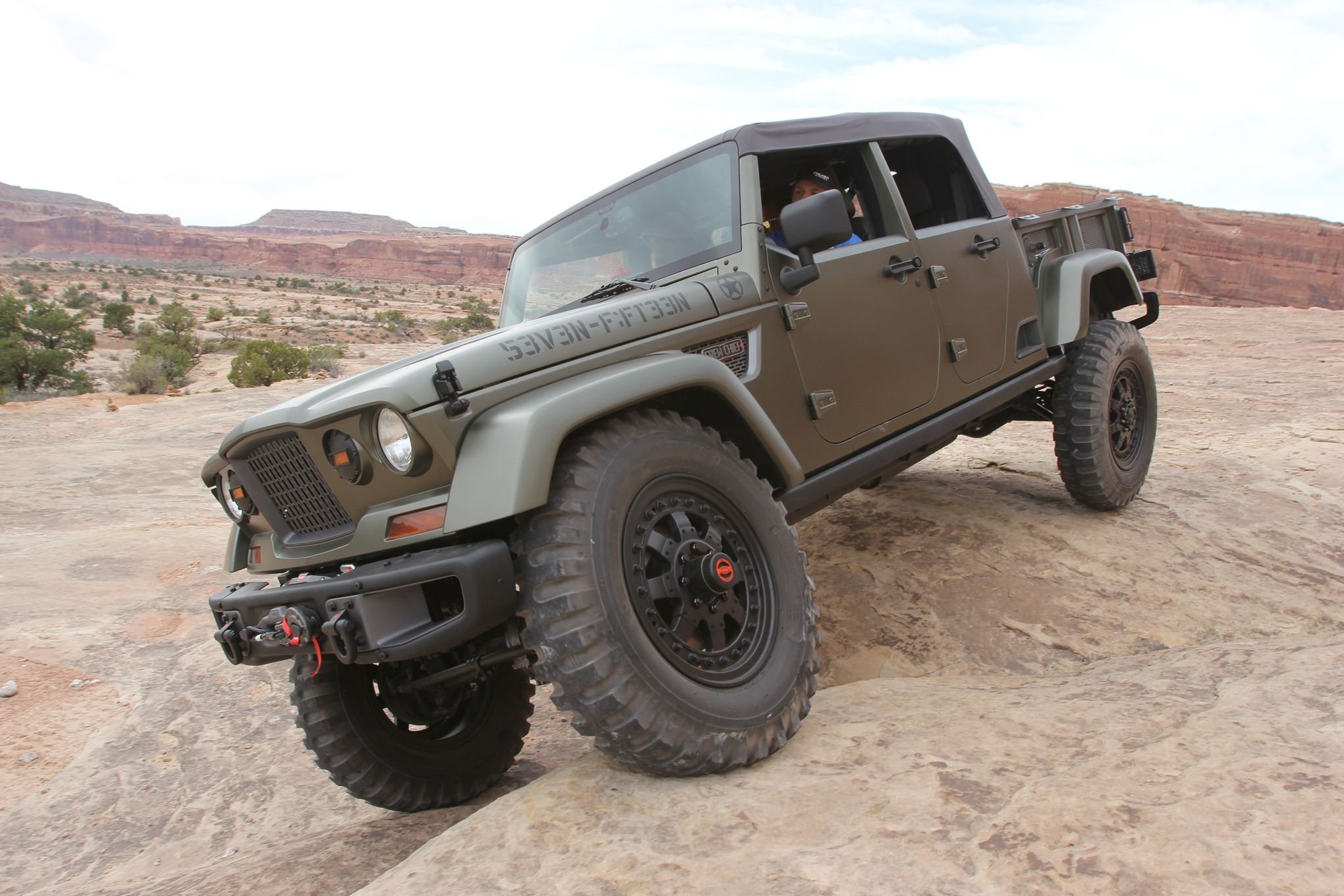 2016, Jeep, Mopar, Offroad, 4x4, Custom, Truck, Concept, Moab, Ejs Wallpaper