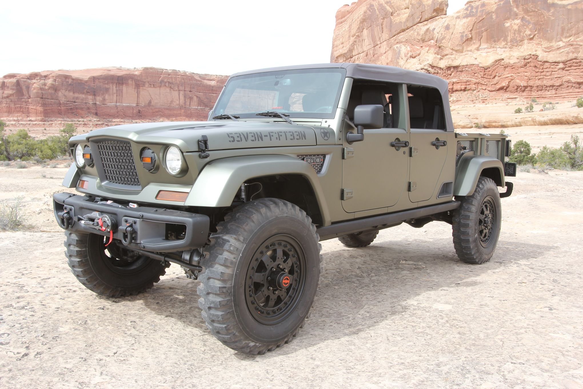 2016, Jeep, Mopar, Offroad, 4x4, Custom, Truck, Concept, Moab, Ejs Wallpaper
