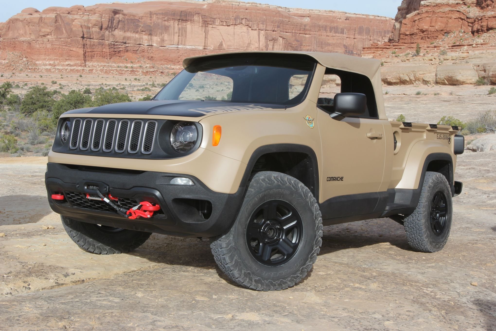 2016, Jeep, Mopar, Offroad, 4x4, Custom, Truck, Concept, Pickup, Comanche Wallpaper