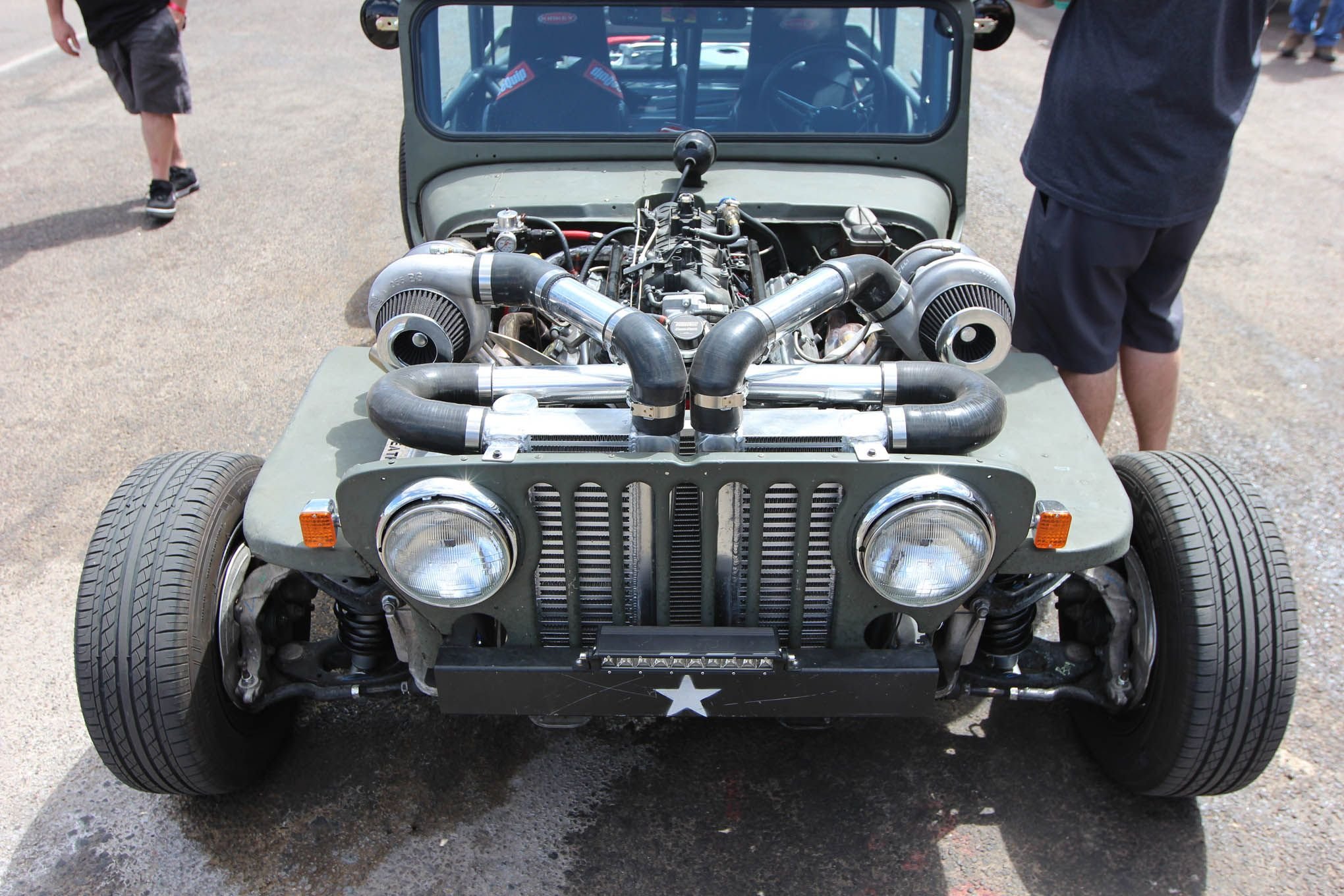 Jeep Wrangler hot Rod