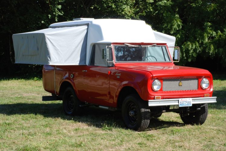 1963, Scout, Camper, Offroad, 4×4, Custom, Truck, Motorhome, Suv, International HD Wallpaper Desktop Background