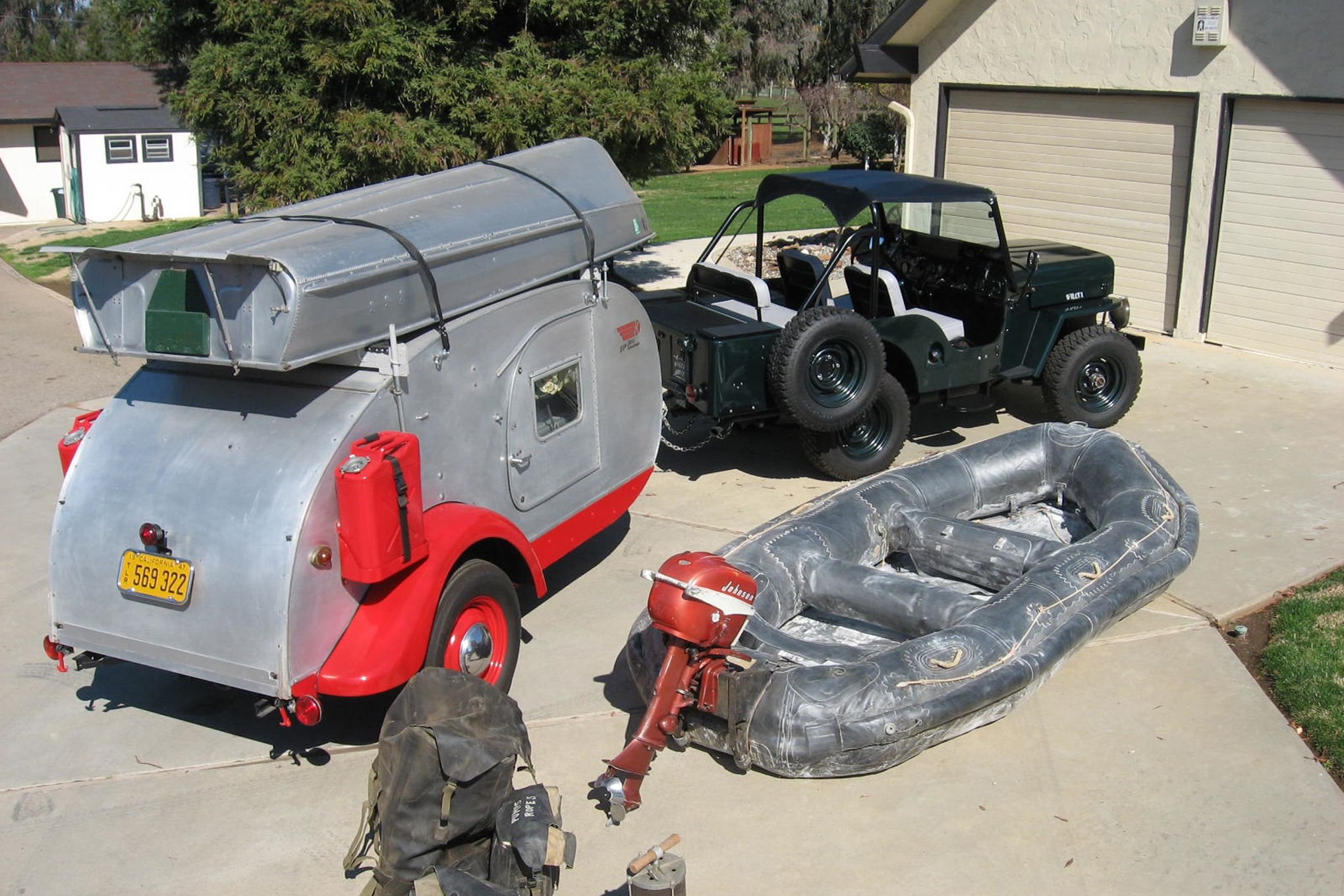 1953, Willys, Cj 3b, Offroad, 4x4, Custom, Truck, Jeep, Retro, Camper, Motorhome Wallpaper