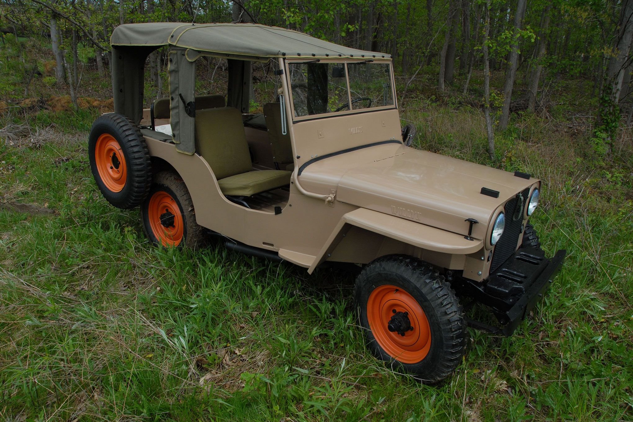 1945, Jeep, Cj2a, Offroad, 4x4, Custom, Truck, Suv, Military, Retro ...