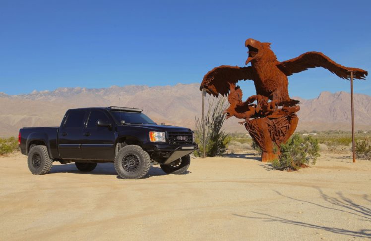2013, Gmc, Sierra, 1500, Offroad, 4×4, Custom, Truck, Pickup HD Wallpaper Desktop Background