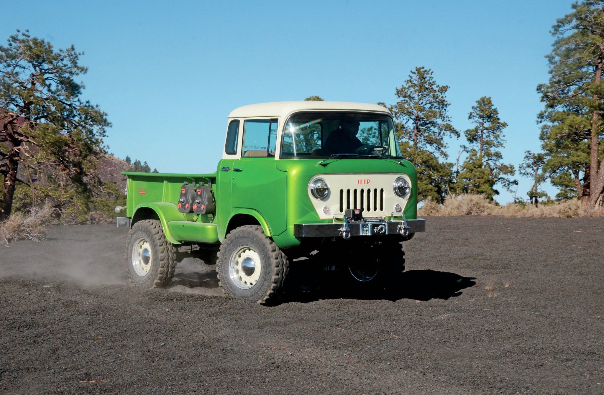 1958, Jeep, Forward, Control, 150, Offroad, 4x4, Custom, Truck, Pickup Wallpaper
