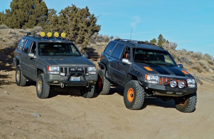 1998, Jeep, Grand, Cherokee, 4×4, Offroad, Custom, Truck, Suv HD Wallpaper Desktop Background