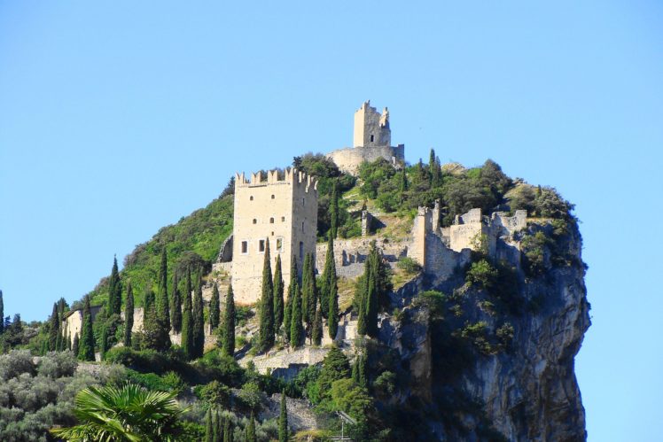 castillo, Arco, Burguine, Italia, Arquitectura HD Wallpaper Desktop Background