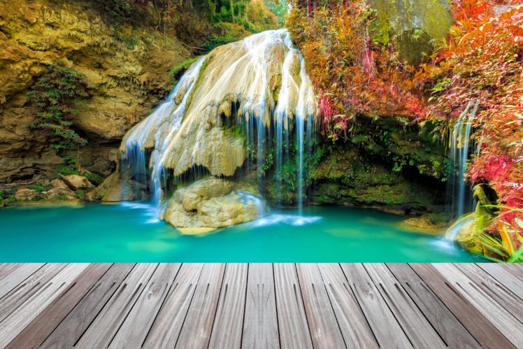 thailand, Parks, Waterfalls, Moss, Nature HD Wallpaper Desktop Background