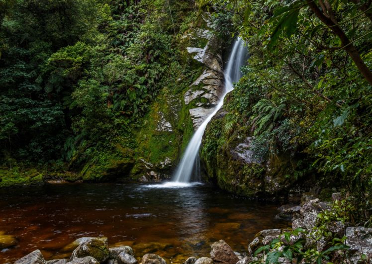 new, Zealand, Waterfalls, Moss, Hokitika, Nature HD Wallpaper Desktop Background