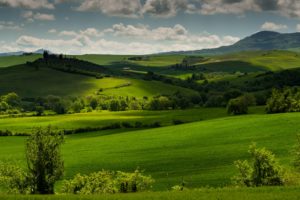 italy, Scenery, Fields, Grasslands, Tuscany, Nature