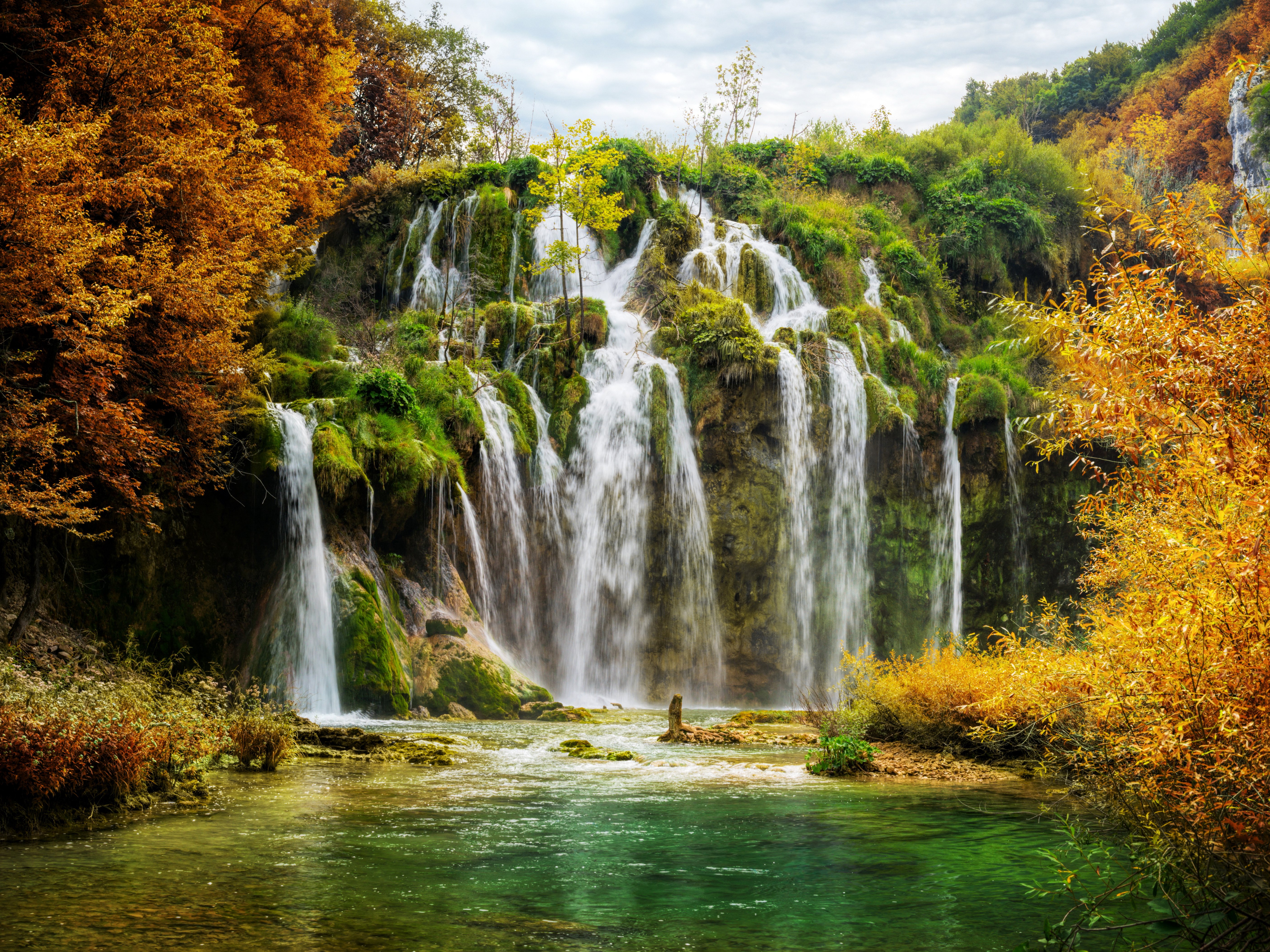 croatia, Parks, Waterfalls, Autumn, Plitvice, National, Park, Nature Wallpaper