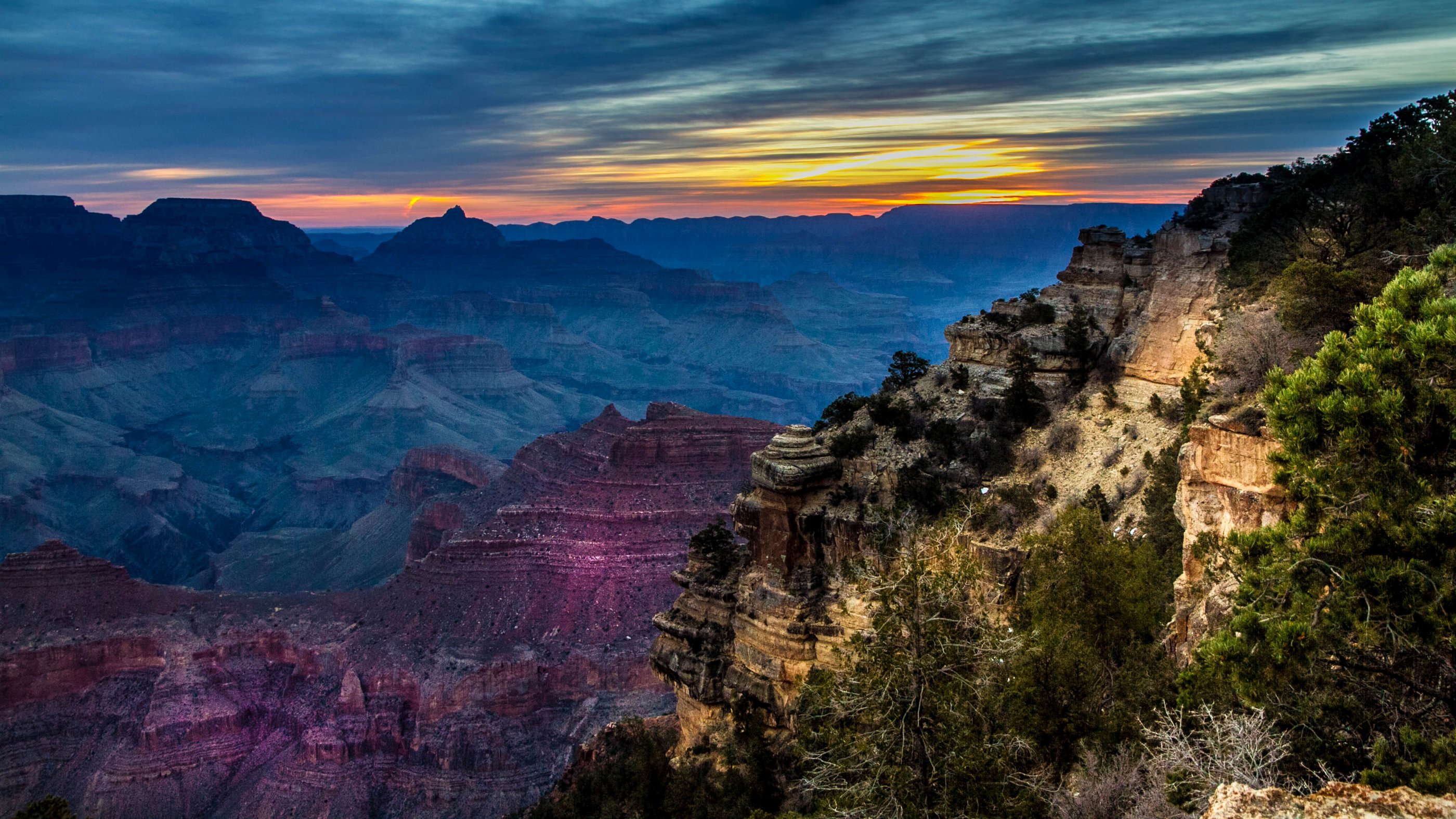  usa  Parks Mountains Sunrises And Sunsets Grand 