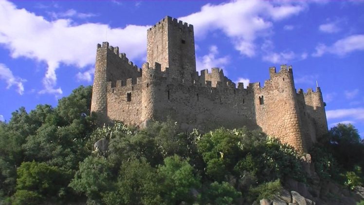 castillo, Portugal, Arquitectura, Bisque HD Wallpaper Desktop Background
