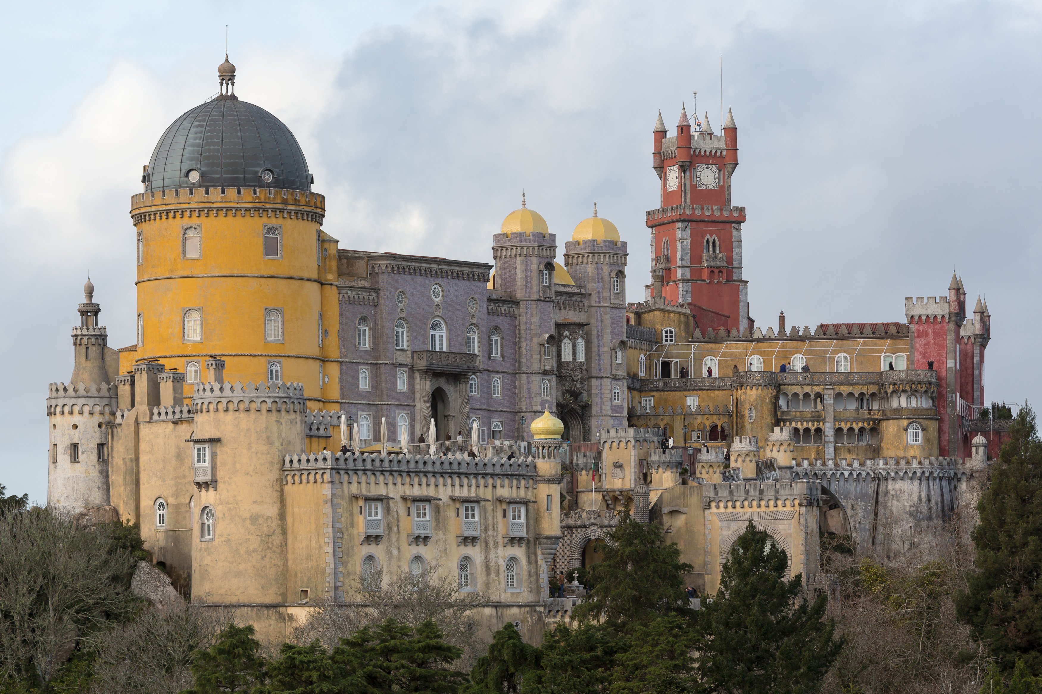 palacio, Sintra, Portugal, Arquitectura Wallpaper