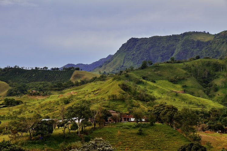 scenery, Mountains, Fields, Grasslands, Colombia, Nature HD Wallpaper Desktop Background