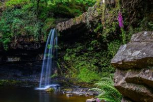 waterfalls, Crag, Nature