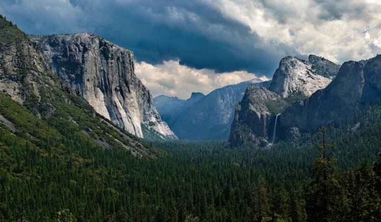 scenery, Mountains, Forests, Usa, Crag, Yosemite, Nature HD Wallpaper Desktop Background