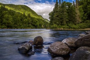 canada, Parks, Lake, Forests, Stones, Scenery, At, Jacques, Cartier, National, Park, Quebec, Nature