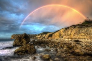 rainbow, Nature