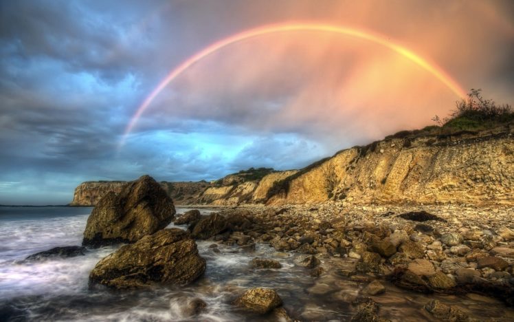 rainbow, Nature HD Wallpaper Desktop Background