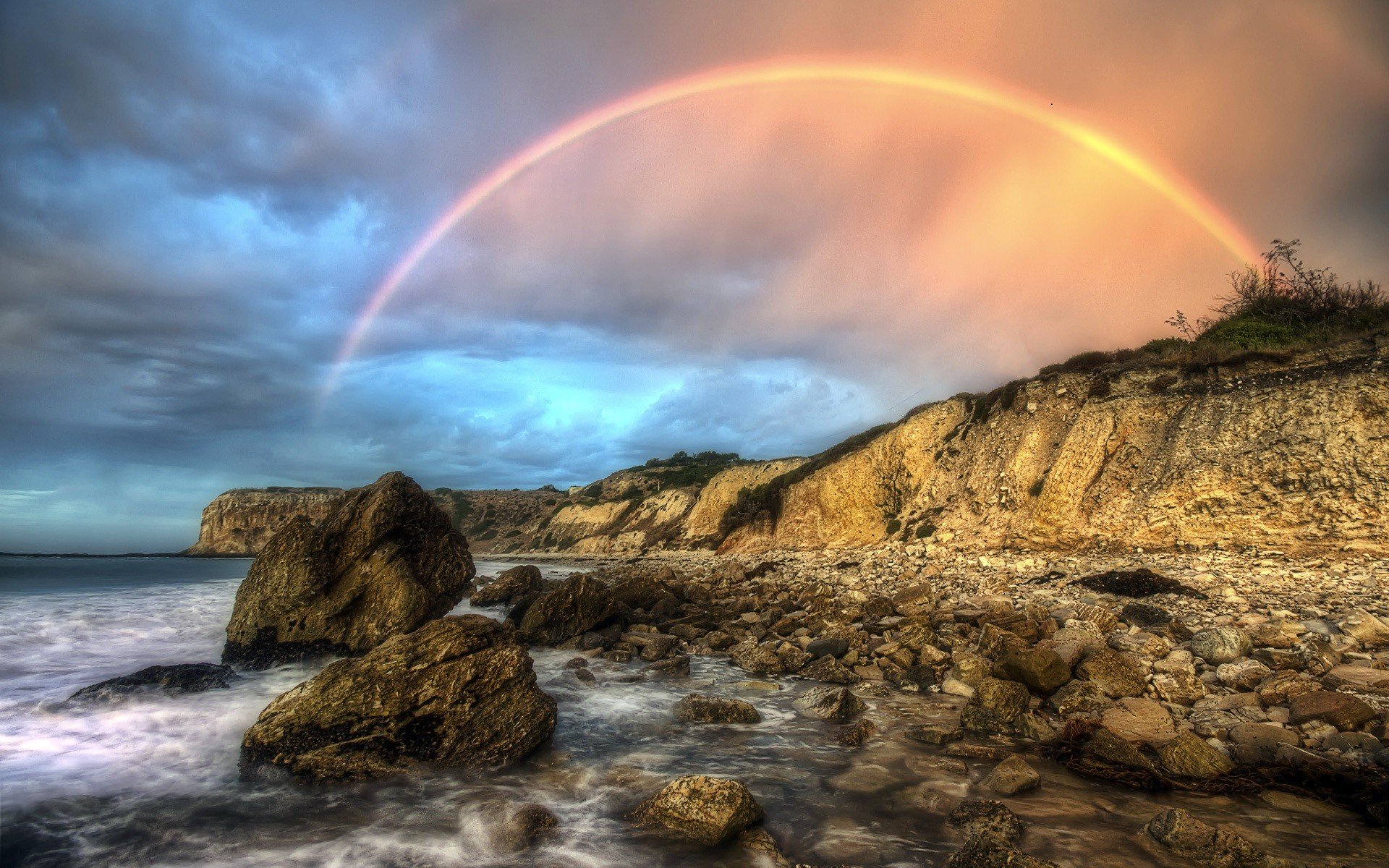 rainbow, Nature Wallpaper