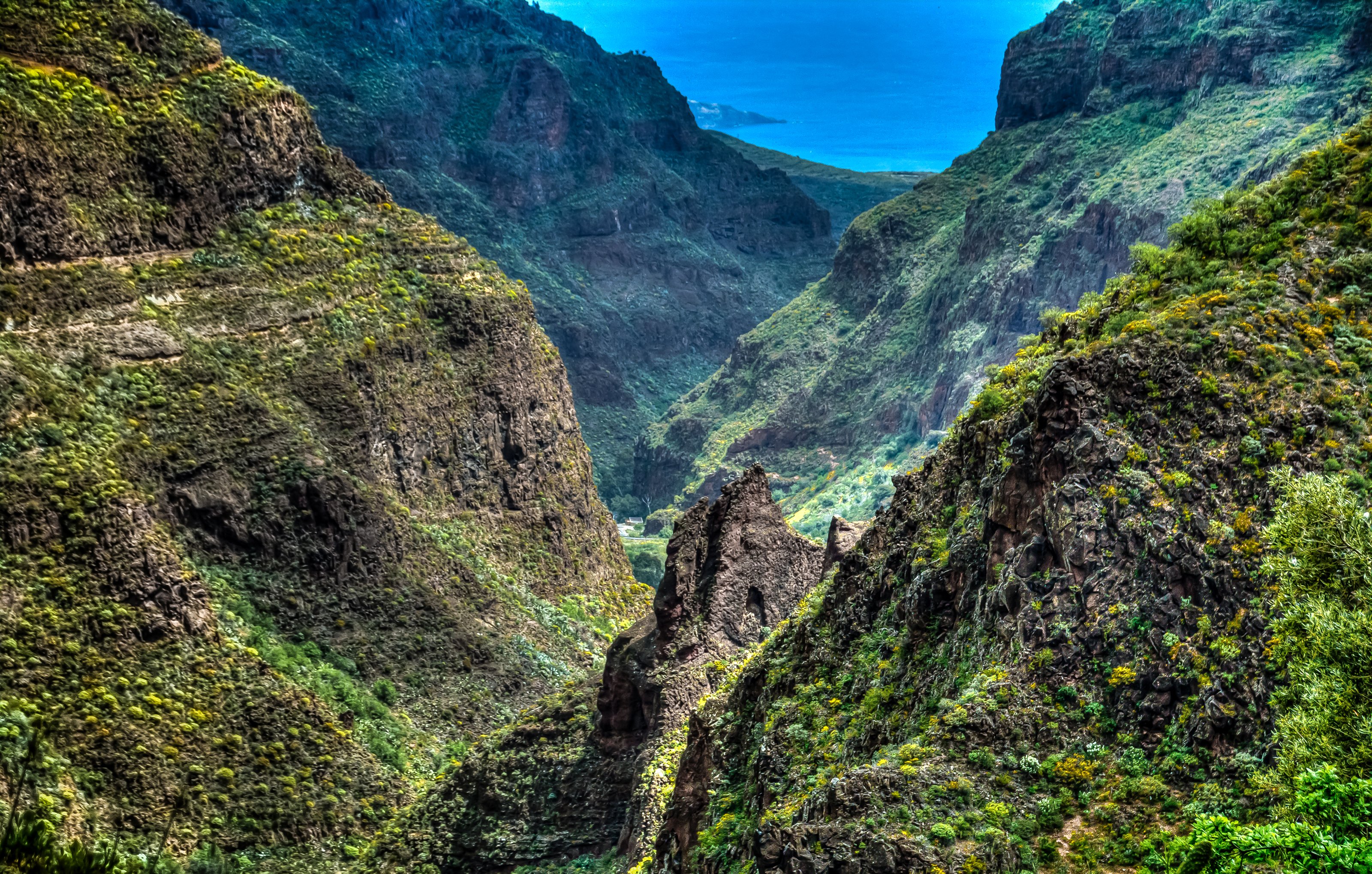 Mountains, Hdr, Canary, Islands, Nature Wallpapers HD / Desktop and Mobile