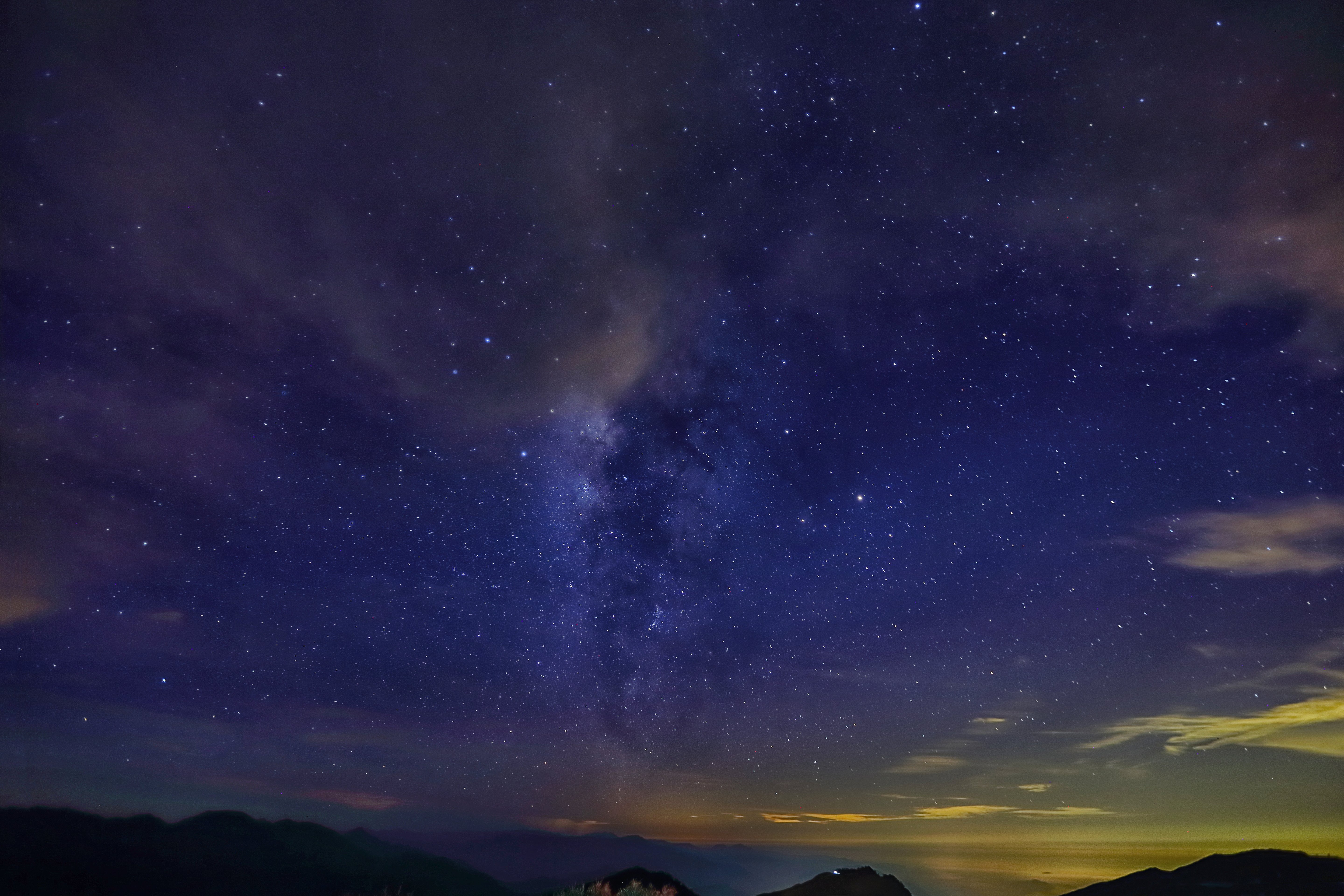 sky, Stars, Night, Nature Wallpaper