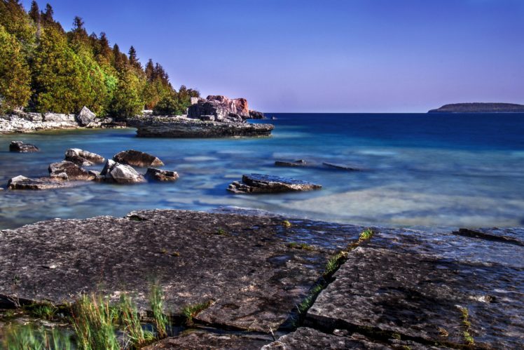canada, Coast, Tobermory, Ontario, Nature HD Wallpaper Desktop Background