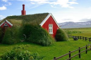 arquitectura, Casa, Islandia