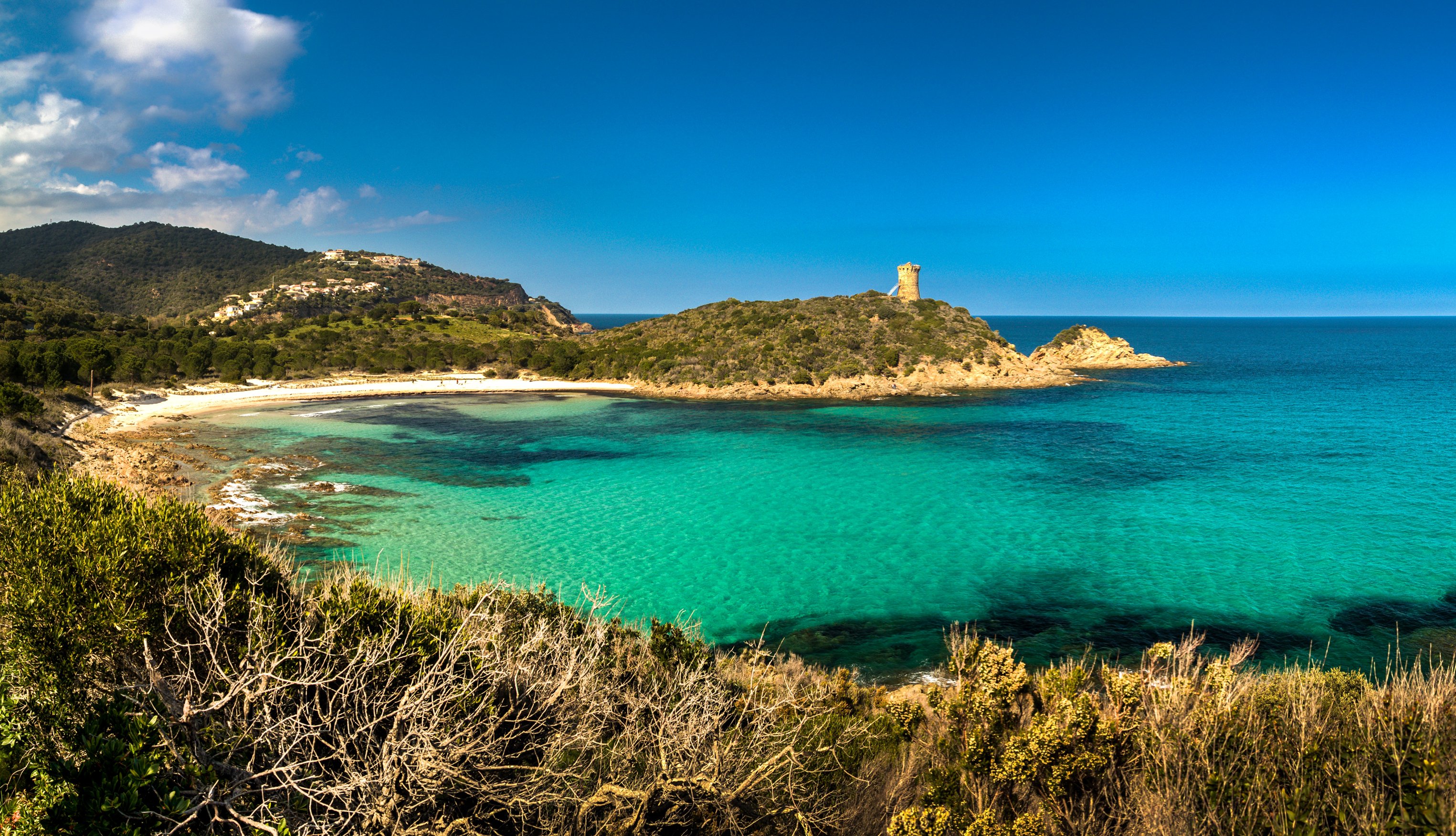 france, Scenery, Coast, Sea, Zonza, Corsica, Nature Wallpaper