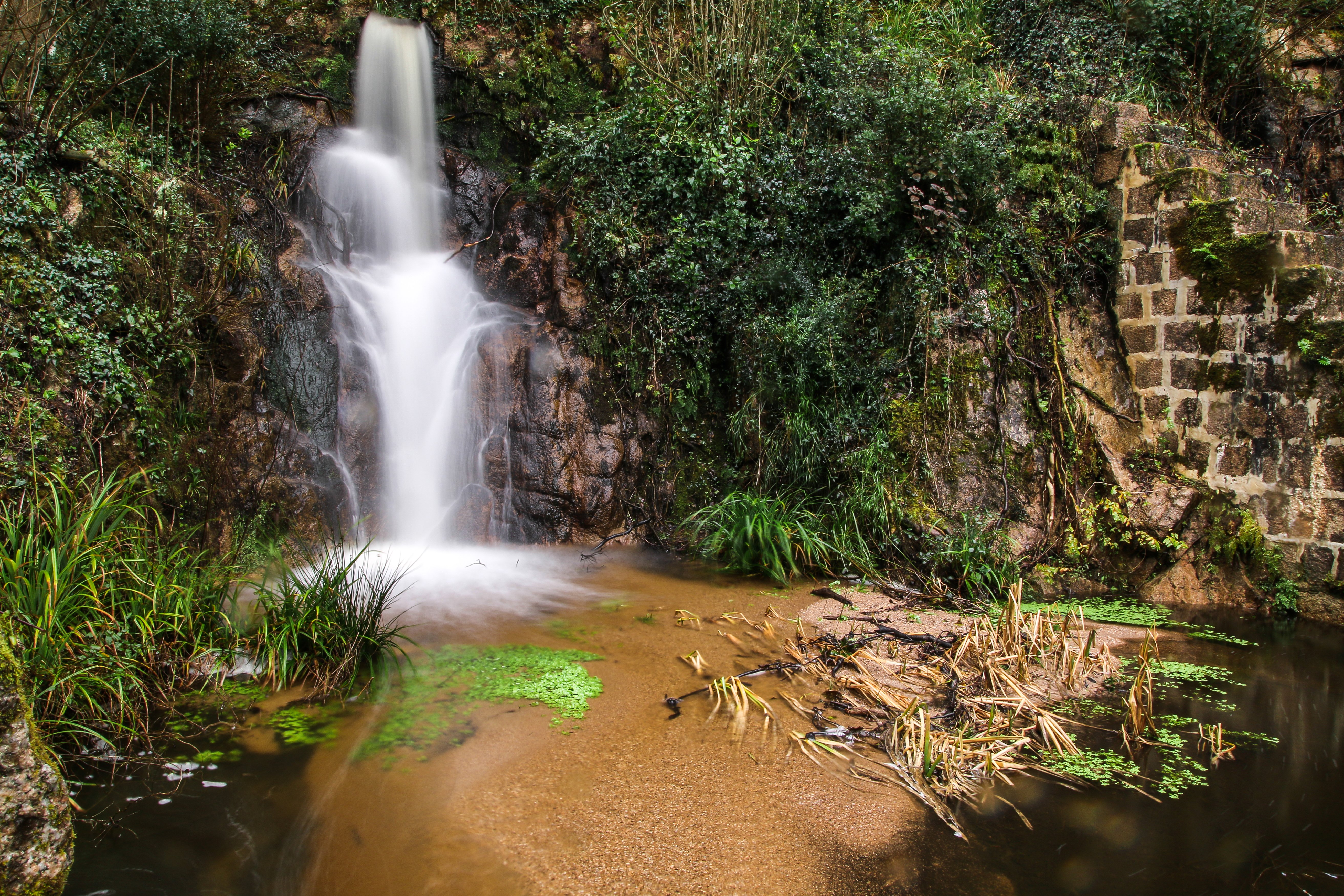 france, Waterfalls, Corsica, Nature Wallpaper