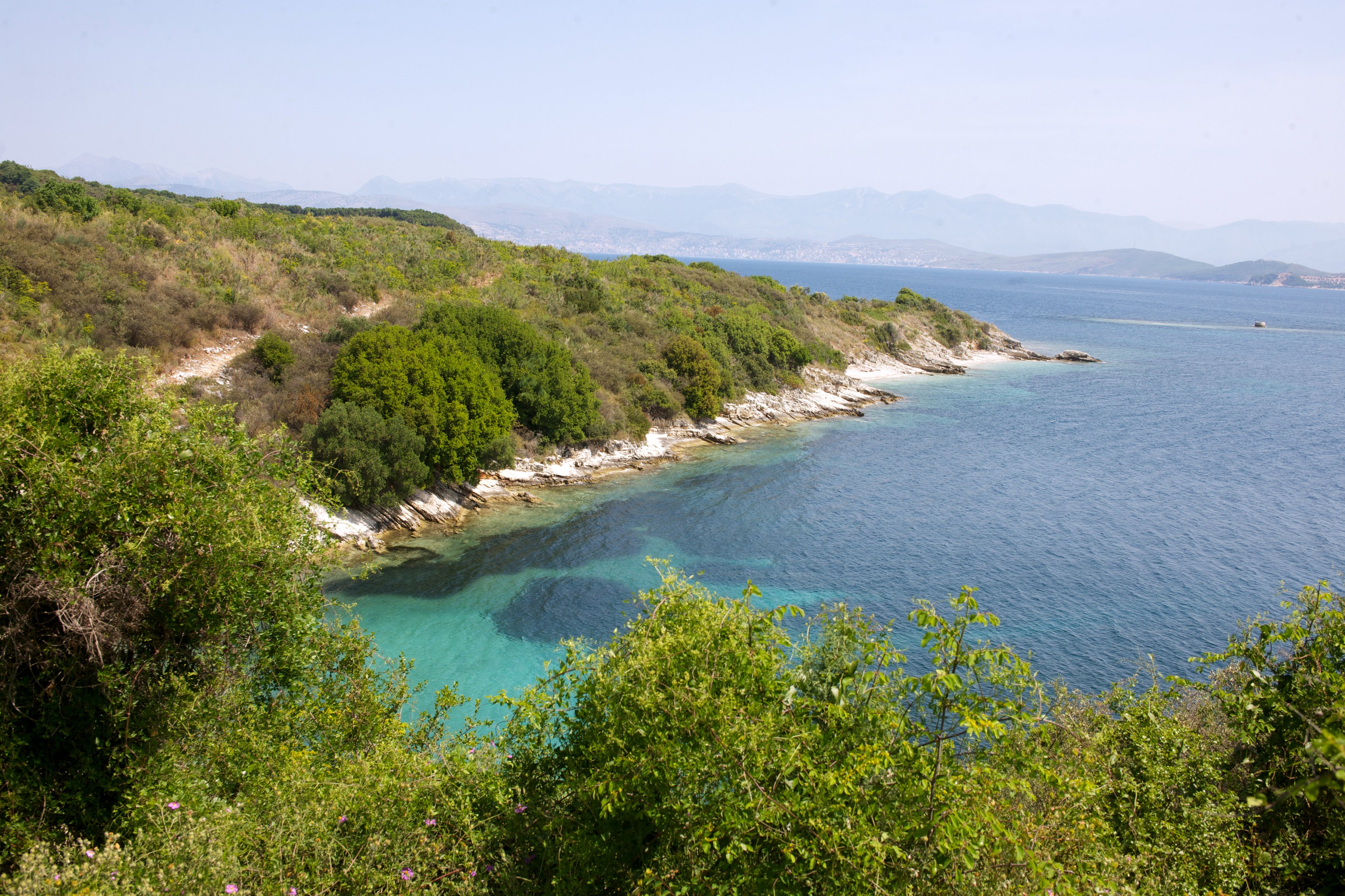 greece, Scenery, Coast, Corfu, Nature Wallpaper