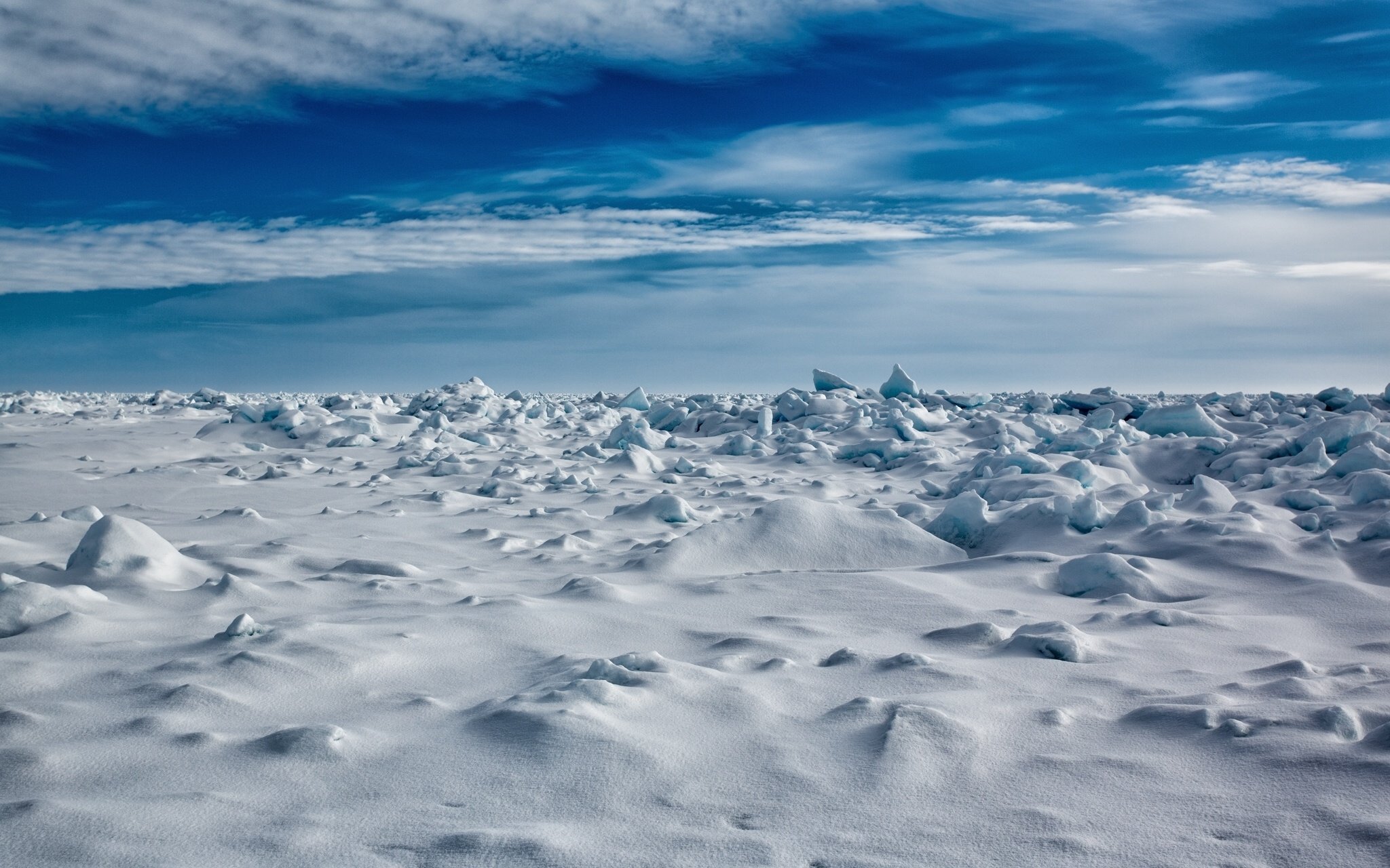 norway, Sky, Snow, Svalbard, Nature Wallpaper
