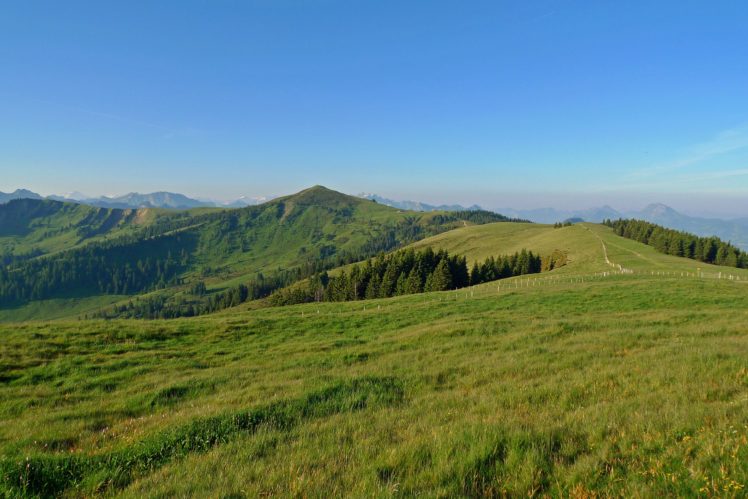 scenery, Switzerland, Mountains, Grasslands, Cousimbert, La, Berra, Nature HD Wallpaper Desktop Background