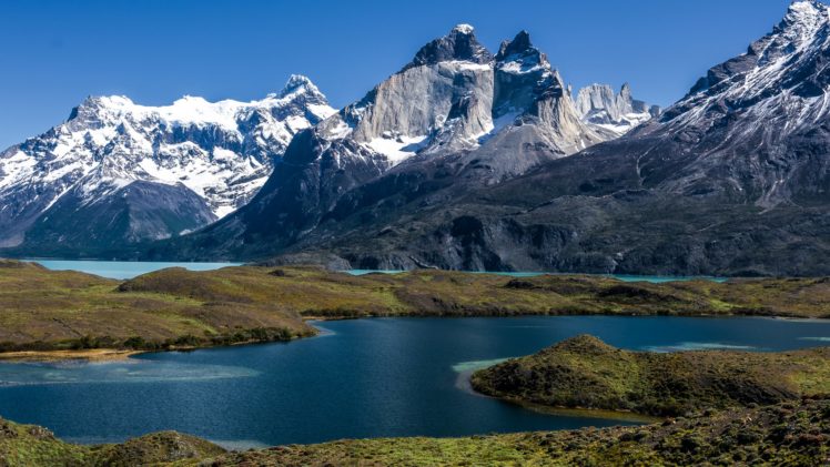 chile, Mountains, Lake, Nature HD Wallpaper Desktop Background