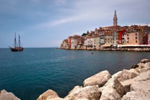 croatia, Sea, Houses, Waterfront, Rovinj, Istria, Adriatic, Sea, Cities, Nature