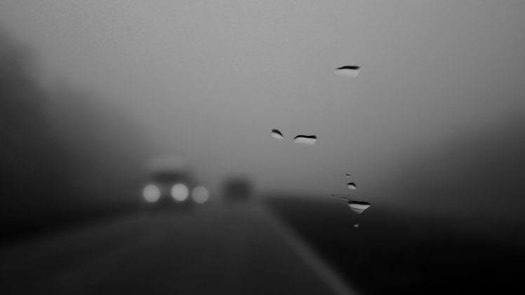 water, Drops, Roads, Rain HD Wallpaper Desktop Background