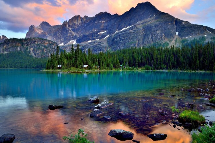 bnaf, Mountain, Lake, Reflection, Forest HD Wallpaper Desktop Background