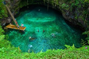 upolu, Island, Samoa, A, Cave