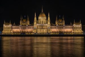 udapest, Hungary, Houses, Rivers, Design, Night, Hungarian, Parliament, Cities