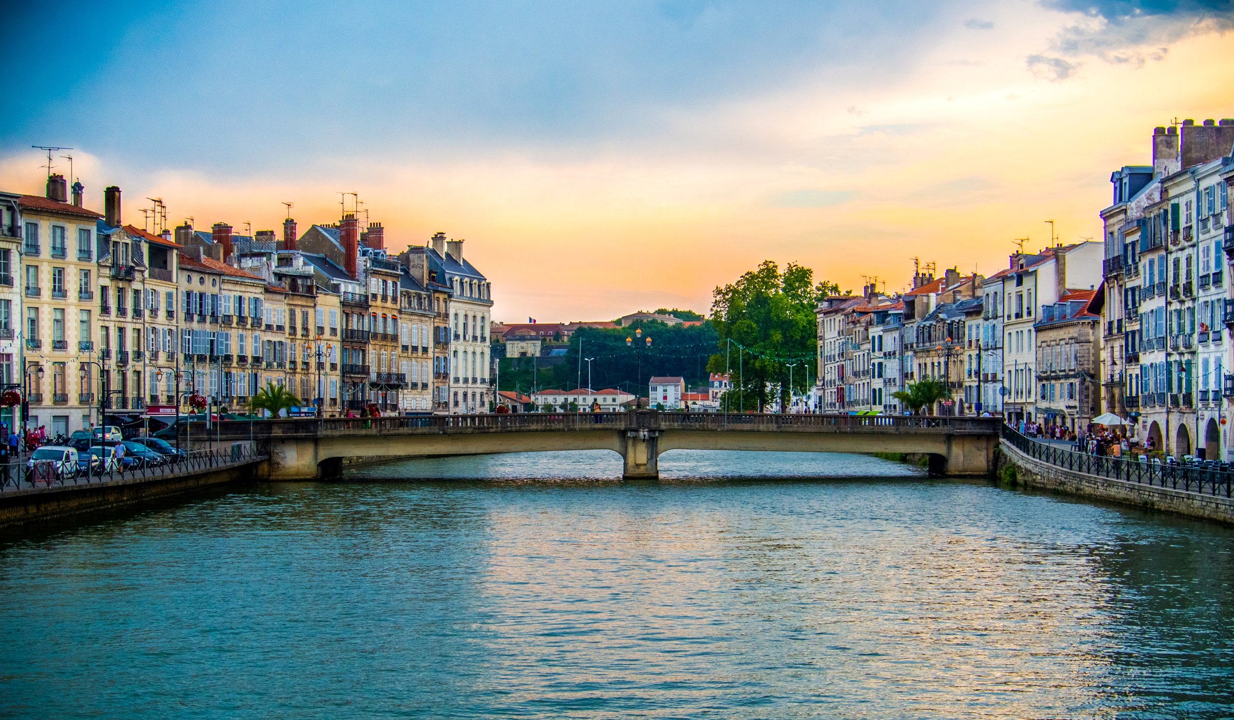 rance, Roads, Houses, Paris, Night, Street, From, Above, Cities Wallpaper