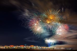 beautiful, City, Color, Colorfull, Explosions, Fireworks, Light, New, Year, Night, Sky, Sky, Night