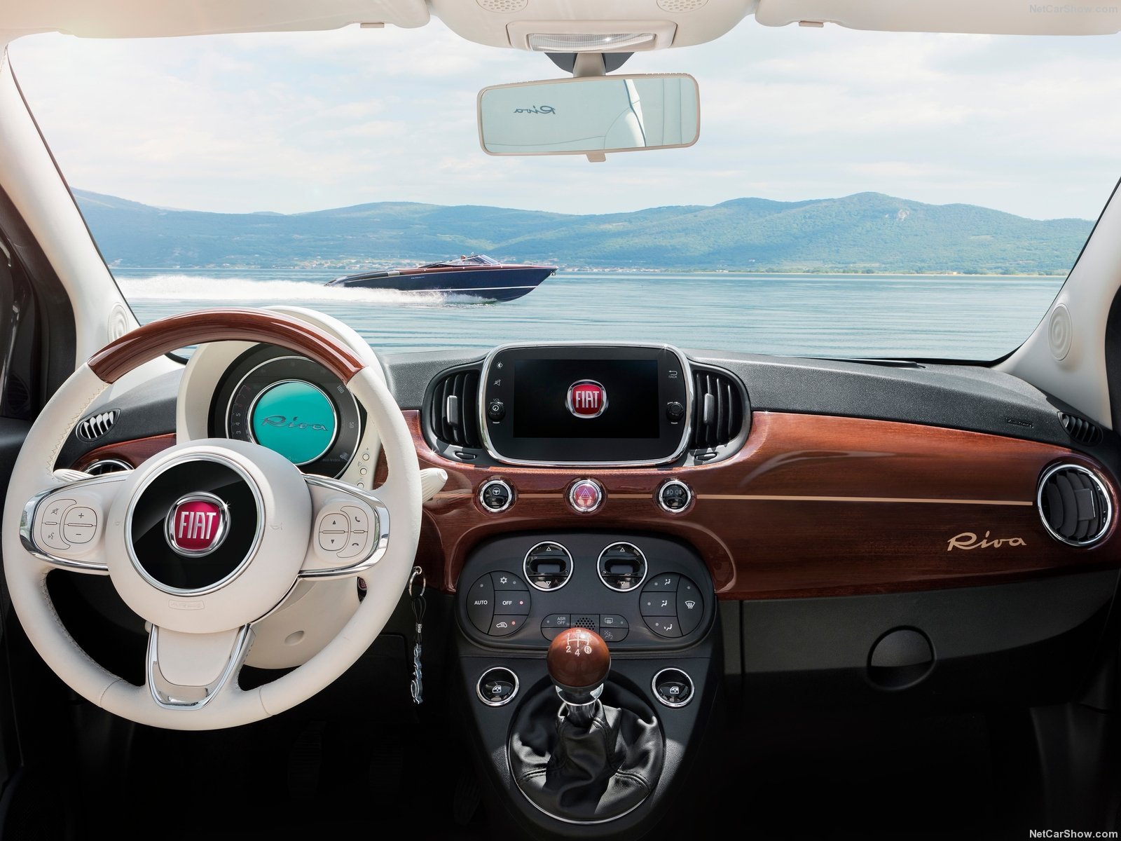 , Fiat, 500, Riva, Cars Wallpaper