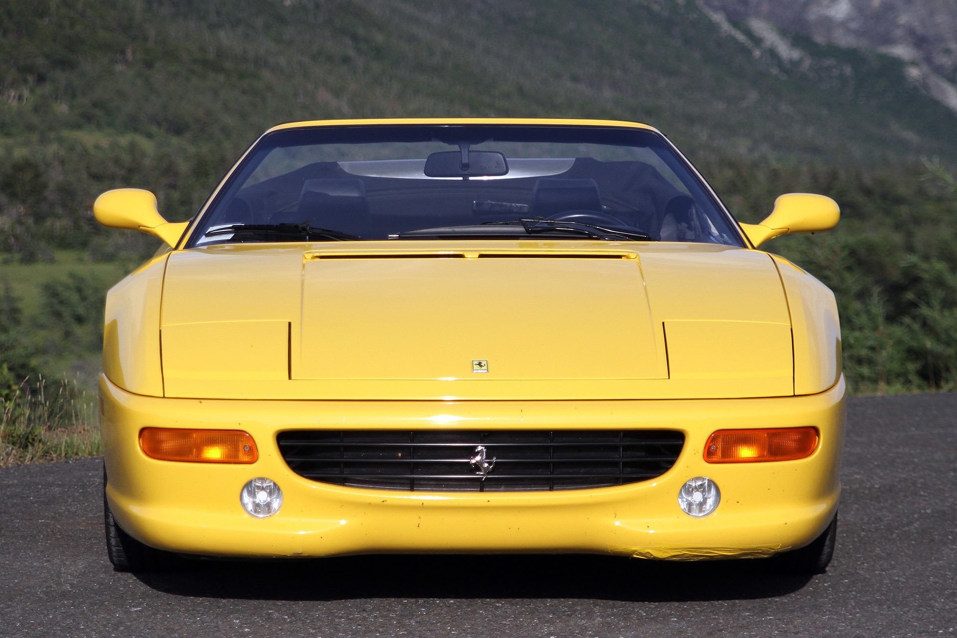 , Ferrari, F355, Spider, Cars, Yellow Wallpaper