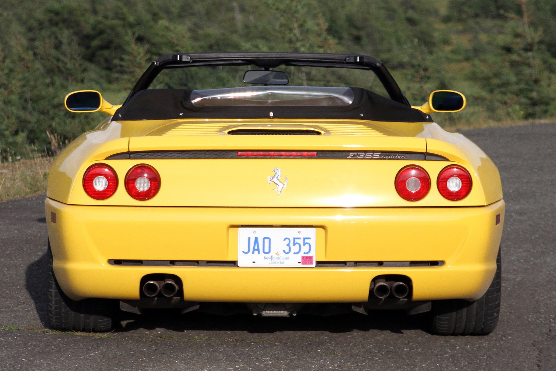 , Ferrari, F355, Spider, Cars, Yellow Wallpaper